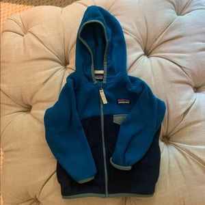 Baby Boys Patagonia Hooded Fleece